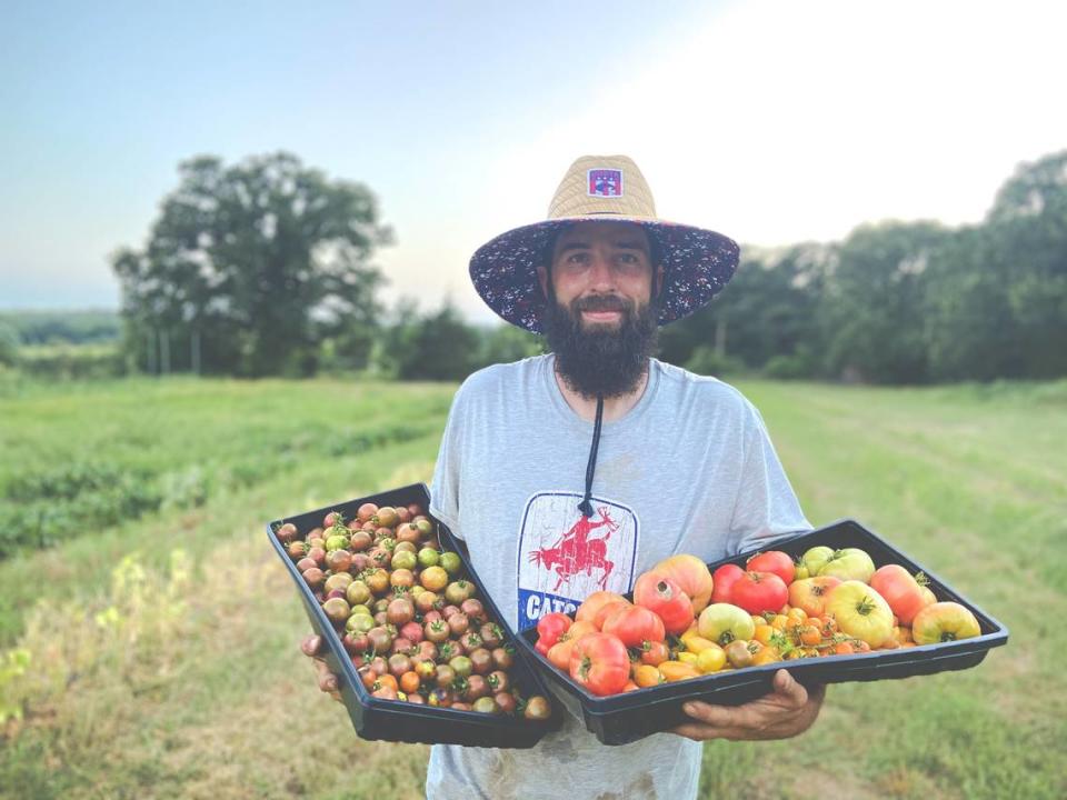 Caleb Back is the new owner of the Mansfield Farmers Market, now called The Local Farmers Market.