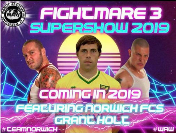 The 37-year-old journeyman will don a leotard and step into the ring for Fightmare in 2019