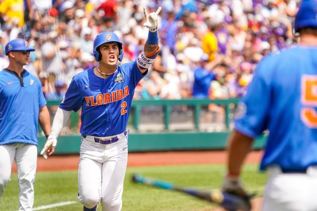 See all 6 Florida baseball home runs from record-breaking performance vs.  LSU at CWS final