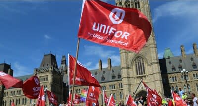 Unifor applauds MPs for unanimously passing Amendment Bill C-58, also known as the Anti-Strikebreaking Bill, today, but now urges the Senate to approve it so the Act can come into force as soon as possible. (CNW Group/Unifor)