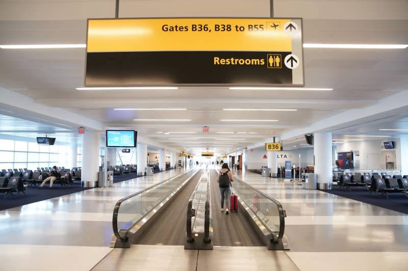 Elements of the New York National Guard will be on duty at JFK International Airport on New Year's Eve. File Photo by John Angelillo/UPI