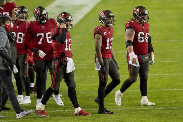 The Tampa Bay Buccaneers Team Football Players Super Bowl Lv
