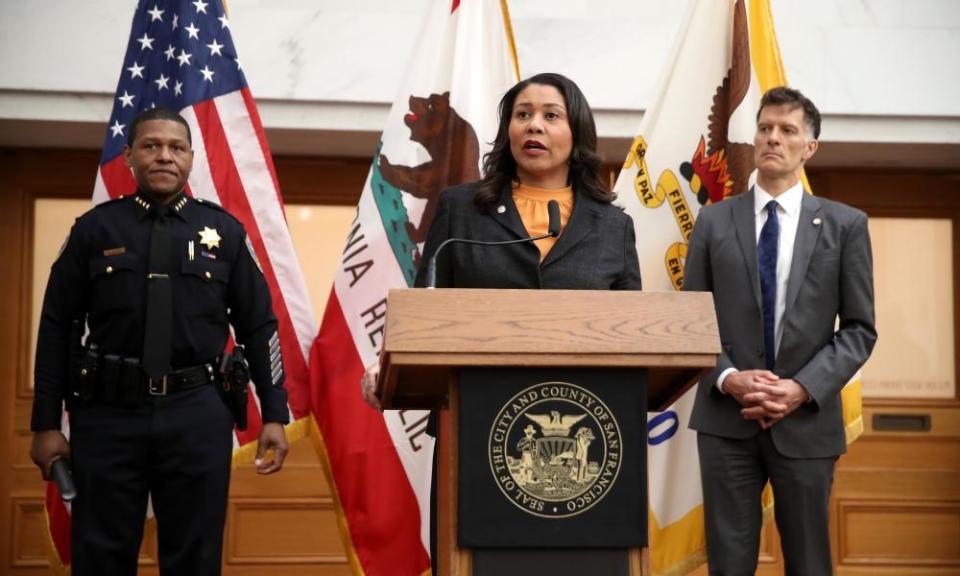 The San Francisco mayor, London Breed