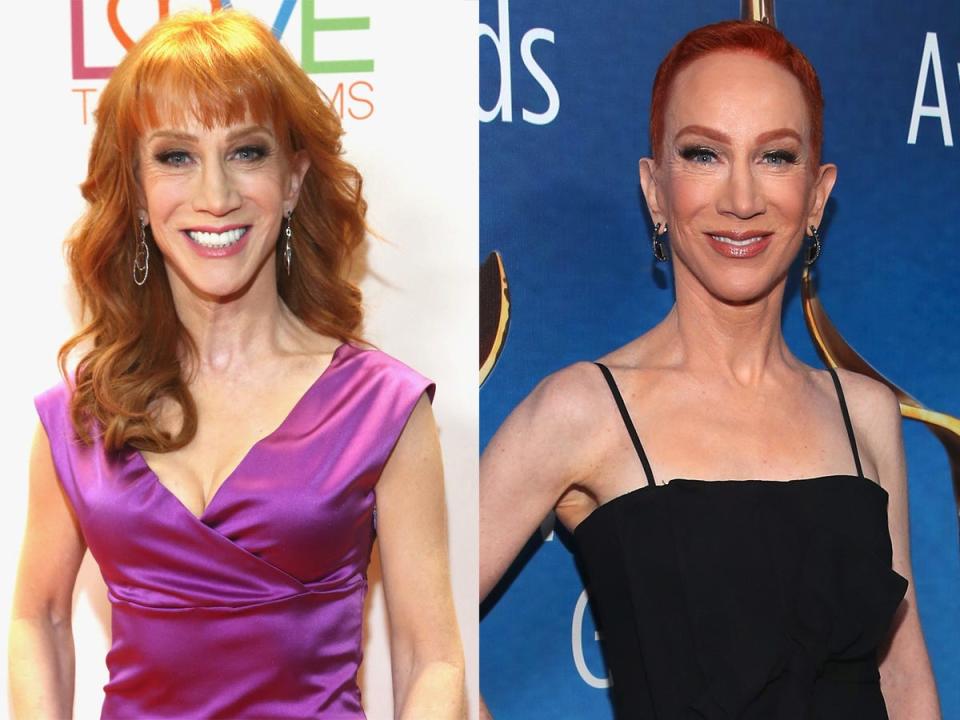 kathy griffin hair cut