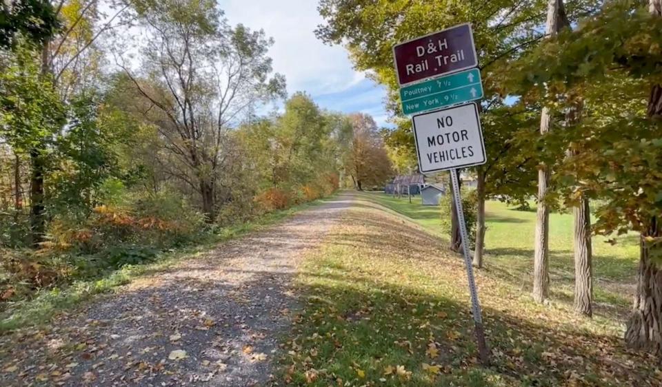 PHOTO: Police are investigating the death of a woman who was found on a trail in the Castleton area. (WVNY)