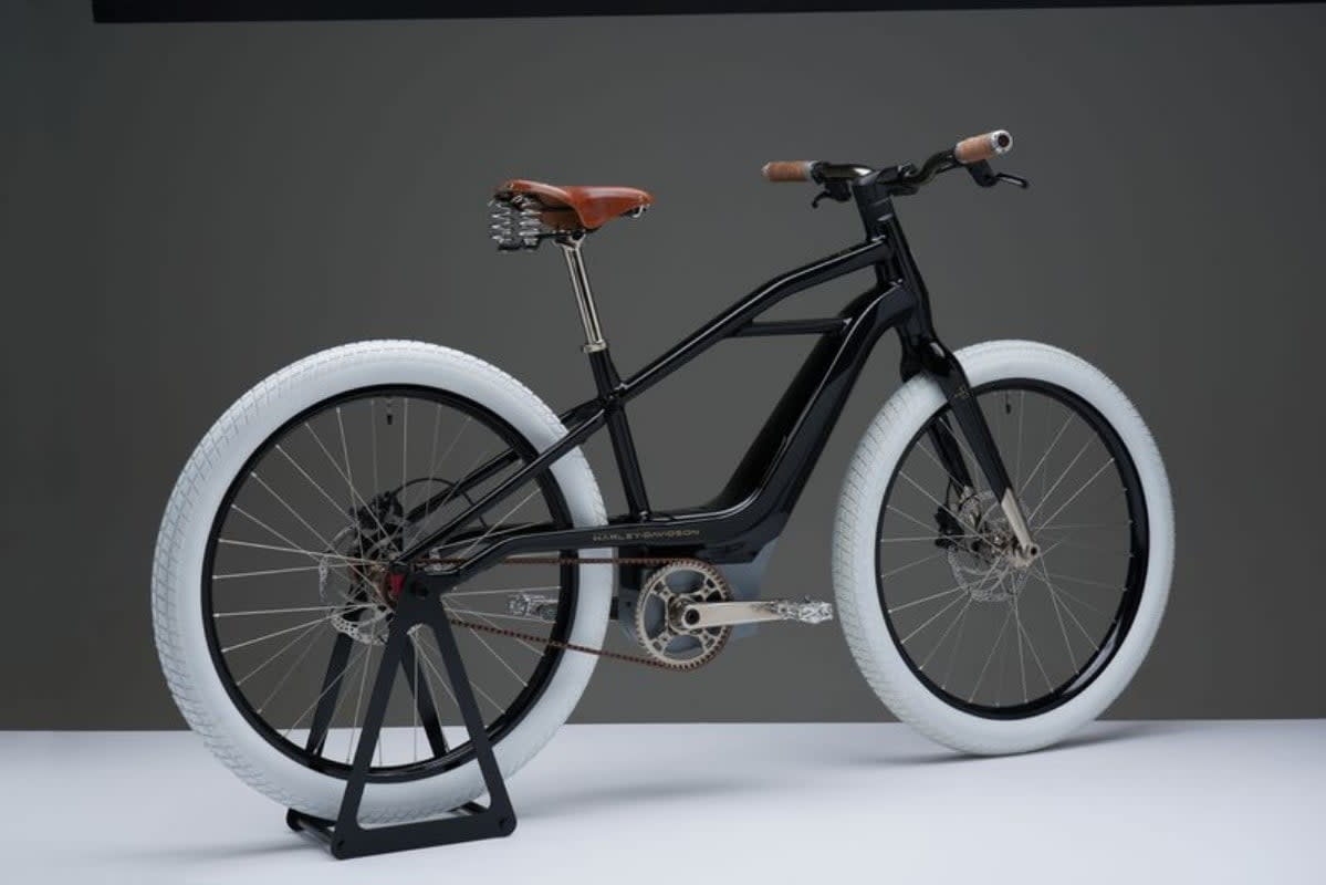 Harley-Davidson lanzó la primera bicicleta eléctrica de su historia. Foto: cortesía de Harley-Davidson. 