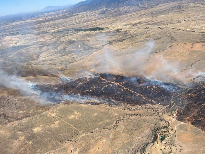 Officials attribute the wind as a primary driver for the spread of the Elgin Bridge Fire.