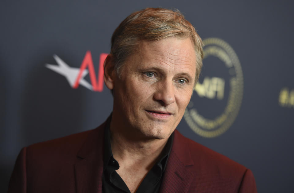 Viggo Mortensen llega a los Premios AFI 2019 en el hotel The Four Seasons el viernes 4 de enero de 2019 en Los Angeles. (Foto Jordan Strauss/Invision/AP)