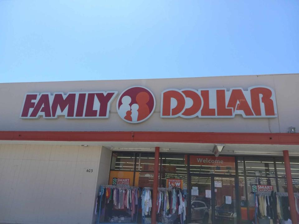 The Family Dollar in Artesia on April 10, 2024. Dollar Tree Inc., owners of Family Dollar brand, announced nearly 1,000 Family Dollar locations in the U.S. could close in 2024 but did not reveal the locations of those closures.