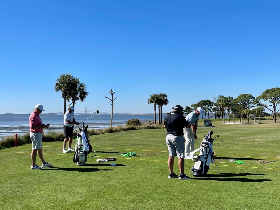 PGA Tour players enjoy coming to the Sea Island Club in the fall, which offers spectacular views of the St. Simons Sound.
