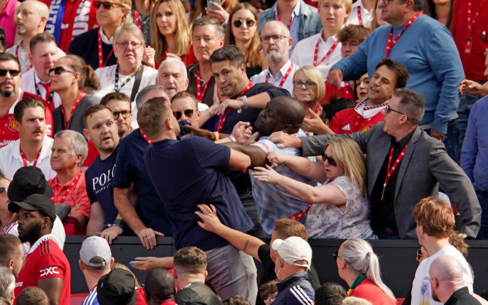 Fans fight in stands and against owners – but players lack ‘belief’ on the pitch, says Erik ten Hag - AP