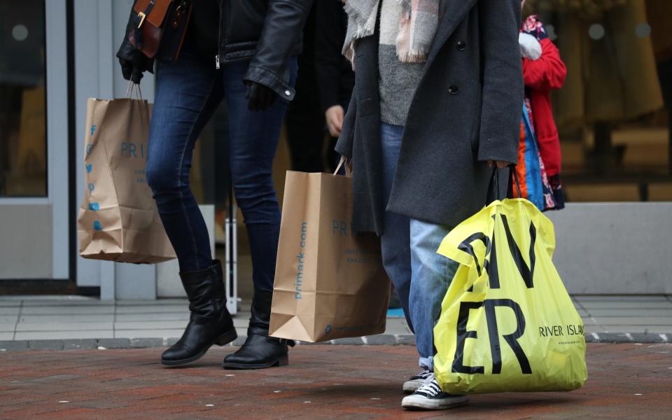 Growth in retail sales slowed as shoppers prepared for rising energy bills from October