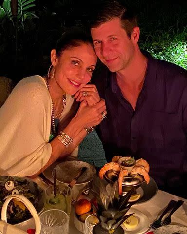 <p>Bethenny Frankel/instagram</p> Frankel and Bernon got engaged in Feb. 2021