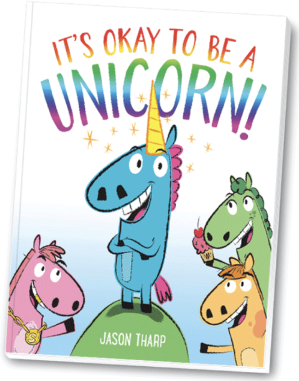 Author Jason Tharp was banned from reading his book It’s Okay to Be a Unicorn at an Ohio elementary school (Wonderville Studios/Jason Tharp)