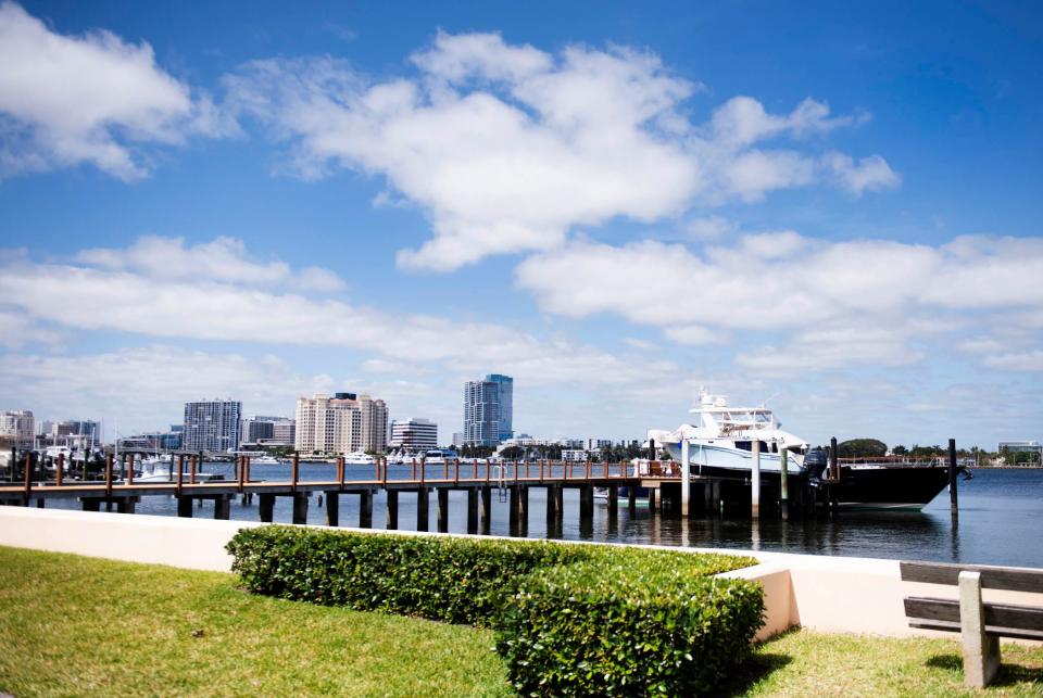 According to Palm Beach resident Peter May's representatives, wake from passing boats is battering his yacht into the dock next to his house, causing damage to the vessel. New mooring piles will prevent the ship from banging into the dock, May's team said.