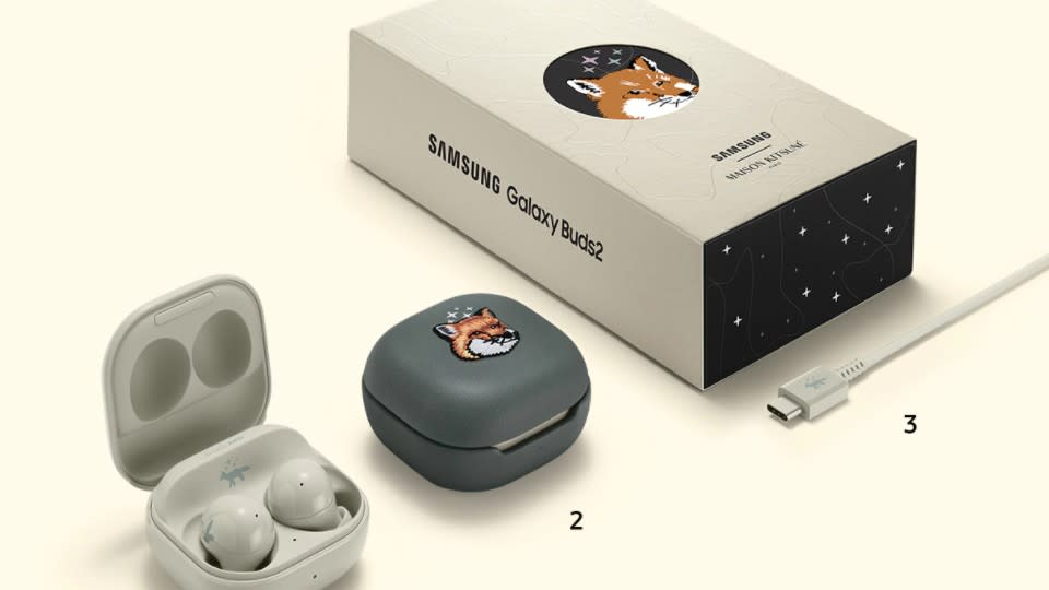 Galaxy Buds2 Maison Kitsuné Edition - Samsung, $340