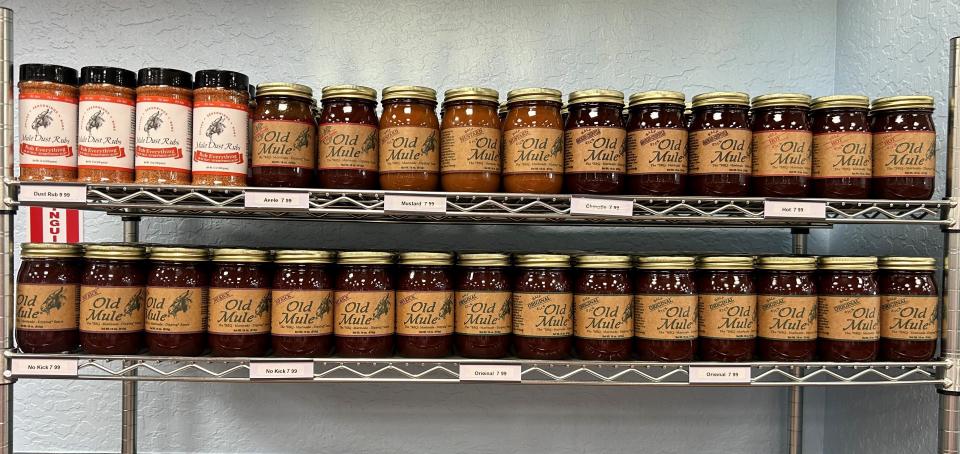 My Island Smokehouse on U.S. 1 in North Cocoa will feature a sauce bar stocked with sauces from Old Mule Company in Columbus, North Carolina.