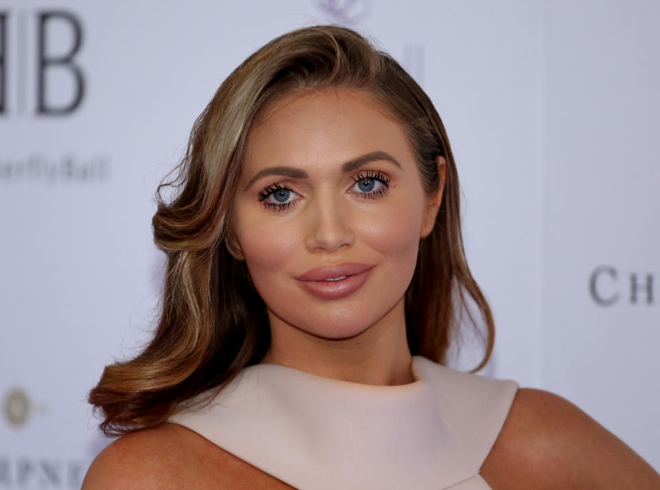 LONDON, UNITED KINGDOM - 2019/06/13: Amy Childs attending the Butterfly Ball 2019 at Grosvenor House in London. (Photo by Brett Cove/SOPA Images/LightRocket via Getty Images)