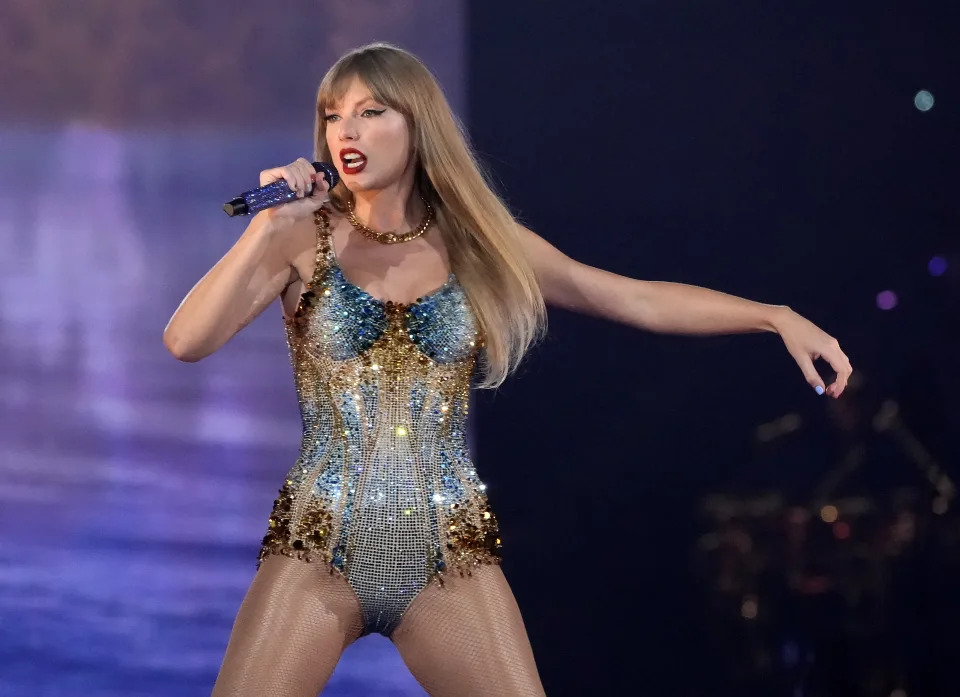 Taylor Swift巡迴演唱會引爆熱潮，更為舉辦城市帶來億元計經濟效益。 (AP/Chris Pizzello)