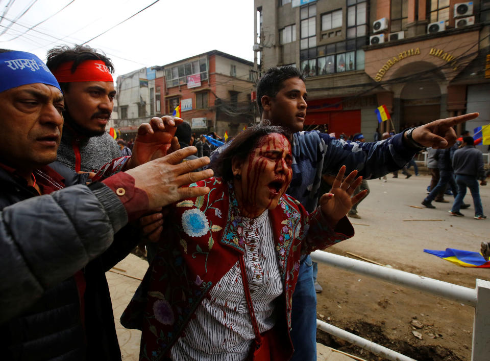 Clashes in Kathmandu