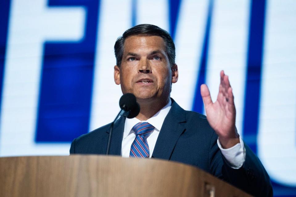 Geoff Duncan at the Democratic National Convention.