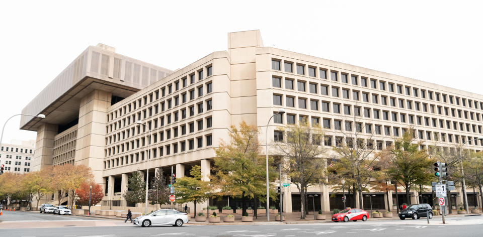 The J. Edgar Hoover FBI building