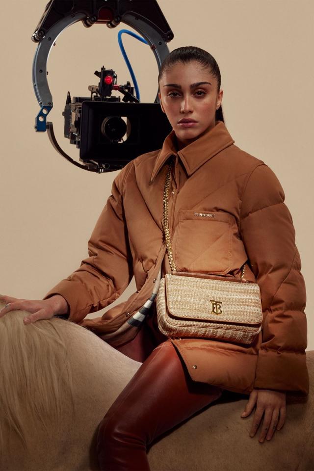 Louis Vuitton patterned belt bag balenciaga bag Handbag 395431, Jourdan  Dunn and More Front Burberry's Lola Bag Campaign