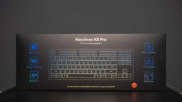 Win PC/MAC 兩相宜！Keychron K8 Pro無線機械鍵盤開箱使用分享