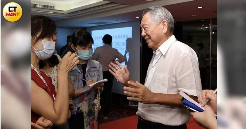 國光生技董事長詹啟賢。（圖／馬景平攝）