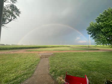 Rainbow photo from Devan Merrifield in Anthony on 4-30