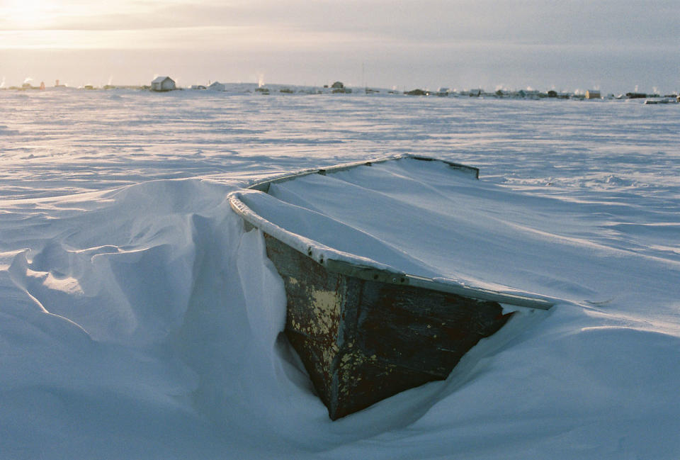 A photograph of a landscape from the Inuvik Region of the Northwest Territories