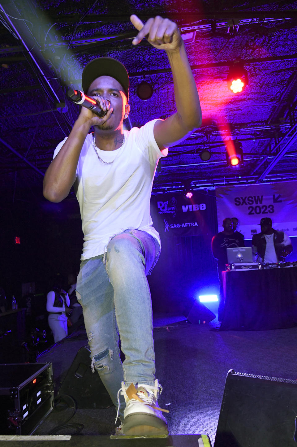 Marque Clae at the VIBE x Def Jam "Hip-Hop's Next & Now" SXSW Concert