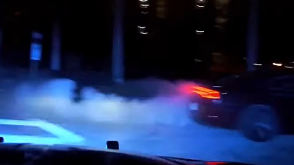 Dodge Charger Literally Burns Rubber In Wild Florida Chase