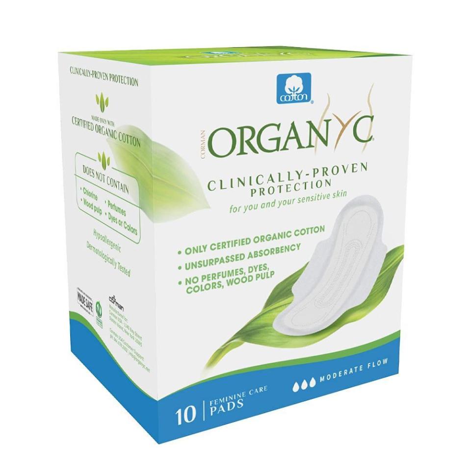 2) ORGANYC Hypoallergenic 100% Organic Cotton Pads (Pack of 2)