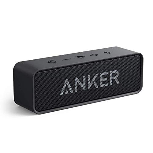 Upgraded, Anker Soundcore Bluetooth Speaker with IPX5 Waterproof, Stereo Sound, 24H Playtime, Portable Wireless Speaker for iPhone, Samsung and More (AMAZON)