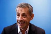 Former French President Sarkozy meets the readers of his latest book in Paris