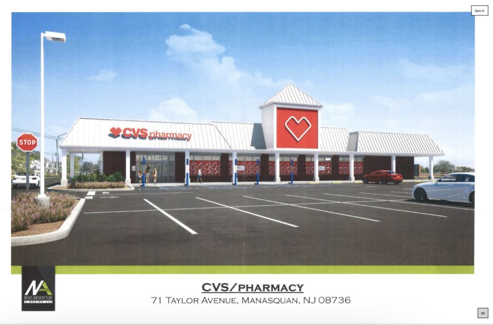 CVS Pharmacy has signed a lease for the former Acme building in Manasquan.