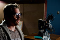 <a href="http://movies.yahoo.com/movie/contributor/1800021968" data-ylk="slk:Ethan Hawke;elm:context_link;itc:0;sec:content-canvas" class="link ">Ethan Hawke</a> in Summit Entertainment's <a href="http://movies.yahoo.com/movie/1810227250/info" data-ylk="slk:Sinister;elm:context_link;itc:0;sec:content-canvas" class="link ">Sinister</a> - 2012