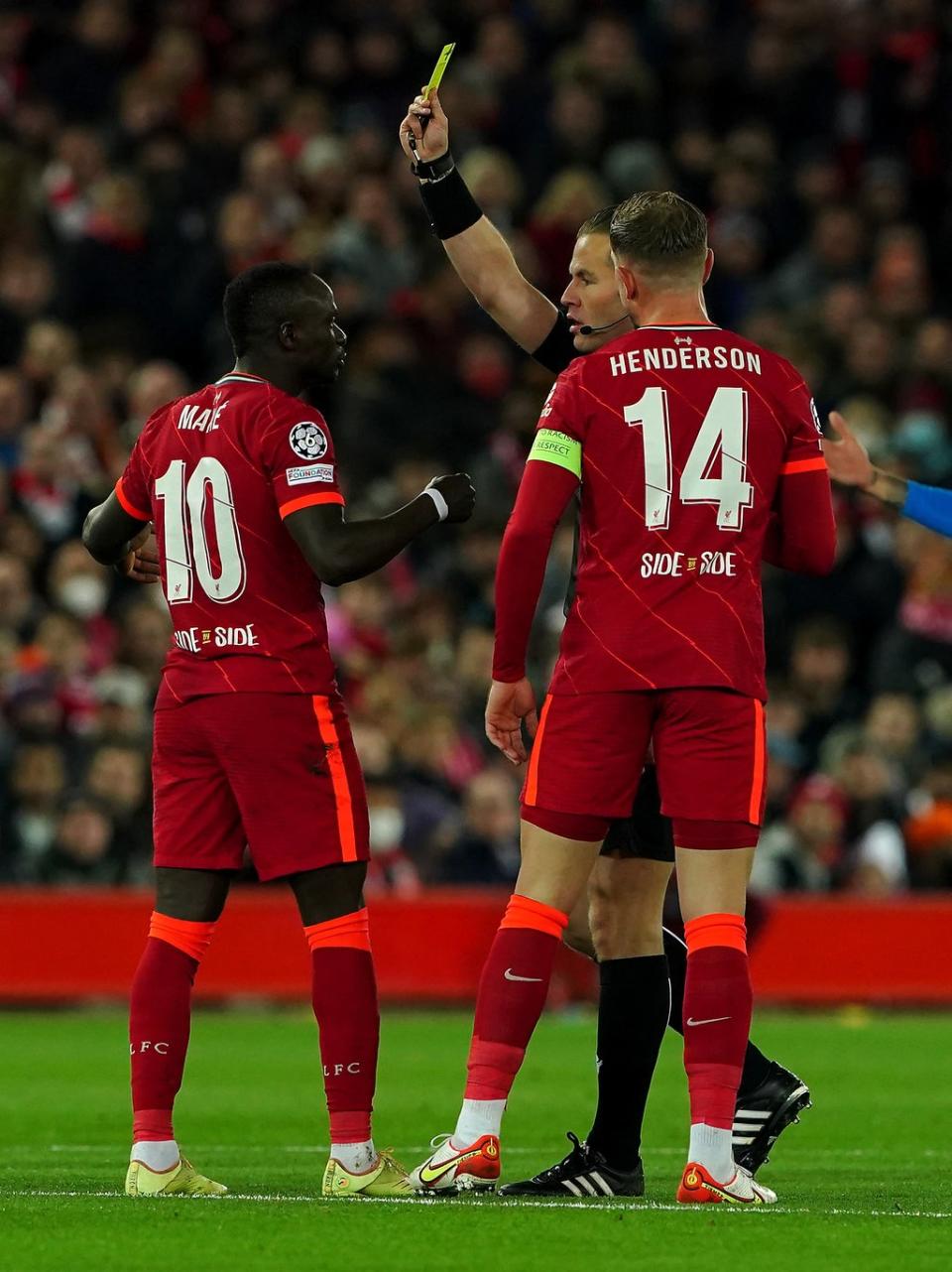 Sadio Mane has seemingly been targeted by opponents trying to get him sent off (Peter Byrne/PA) (PA Wire)