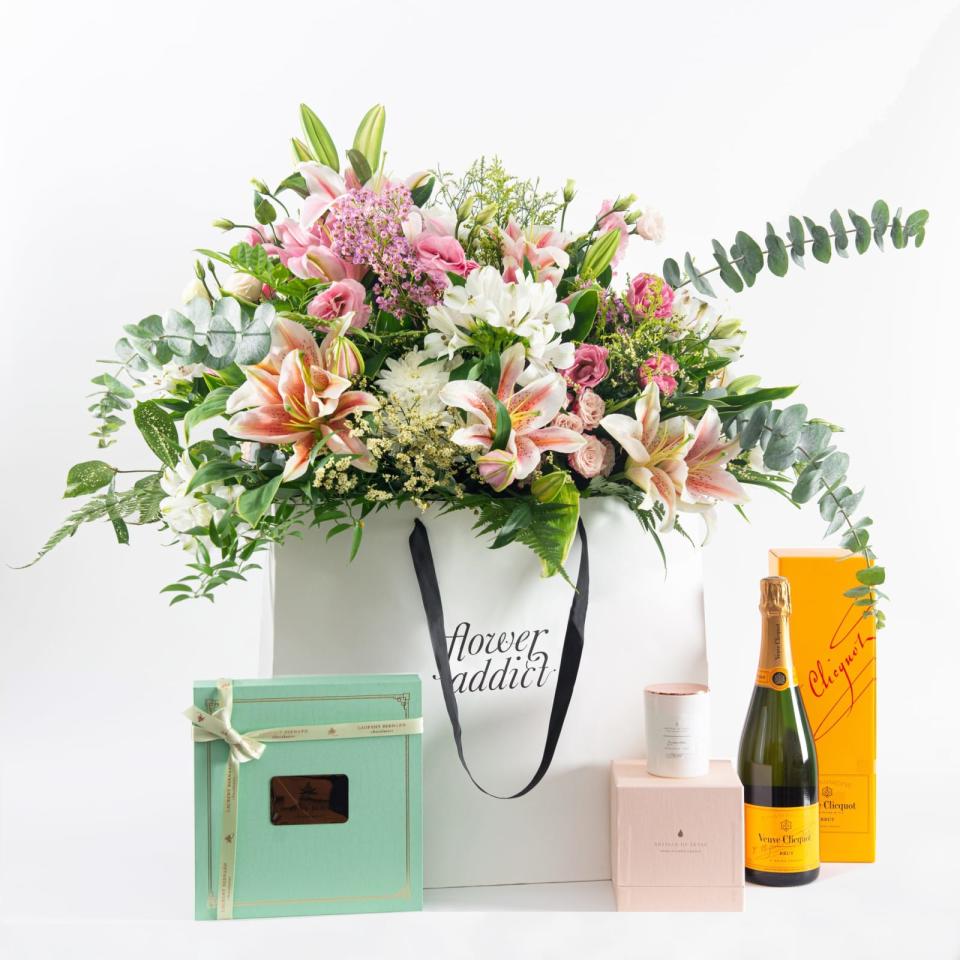 Special gift baskets from Flower Addict