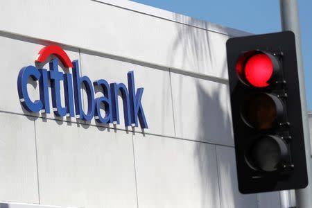 FILE PHOTO: A Citibank branch is seen in Santa Monica, California, U.S. March 19, 2018. REUTERS/Lucy Nicholson