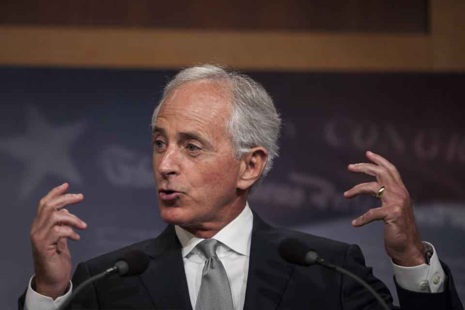 Sen. Bob Corker (R-Tenn.),&nbsp;chairman of the Senate Foreign Relations Committee, is retiring rather than running for re-election in 2018. (Photo: Bloomberg/Getty Images)