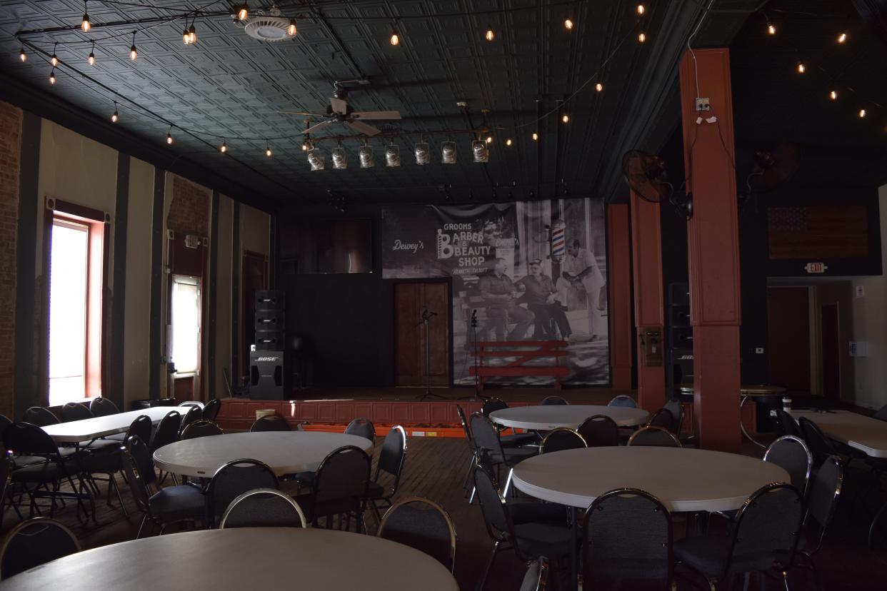 A venue and event space that is attached to Smoky Valley Distillery opened about six months ago. The distillery has been and will continue hosting several events here including live music, holiday parties, weddings and rehearsal dinners.