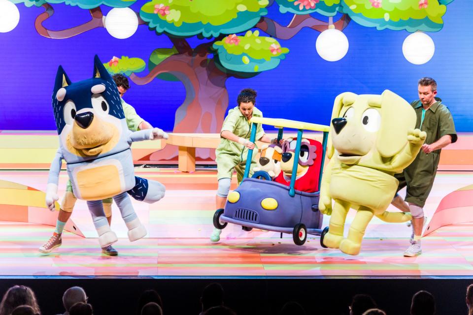 "Bluey's Big Play the Stage Show" is coming to Madison Square Garden's Hulu Theater.