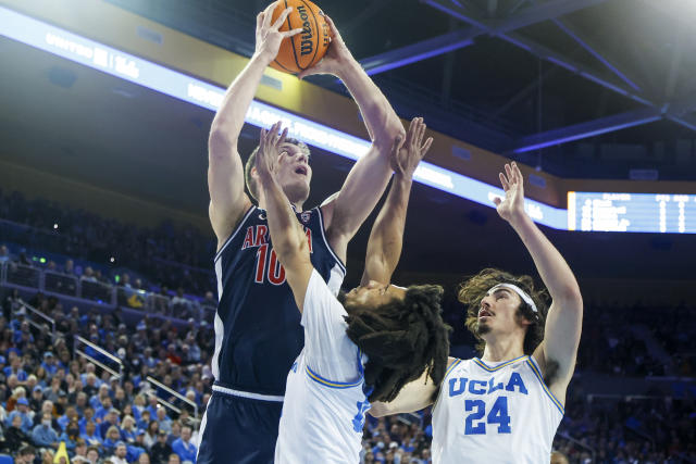 UCLA Men's Basketball on X: Nothing like a 20-point double-double to knock  the rust off. Jaime @jaquez_jr tonight: 21 PTS, 10 REB, 3 AST UCLA 74,  Concordia 56 6:43 – 2nd Half #