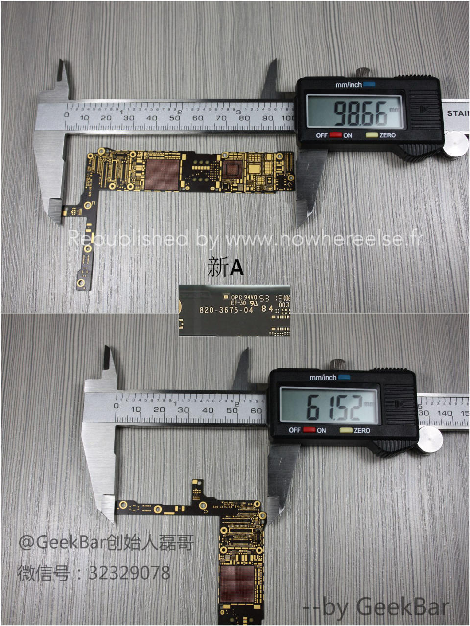 New leak compares key component from iPhone 6 and ‘iPhone Air’ phablet