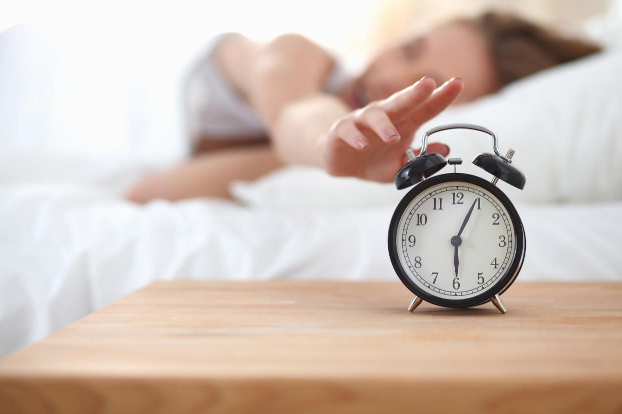 Stop hitting the snooze button and get up when your alarm sounds, experts say.