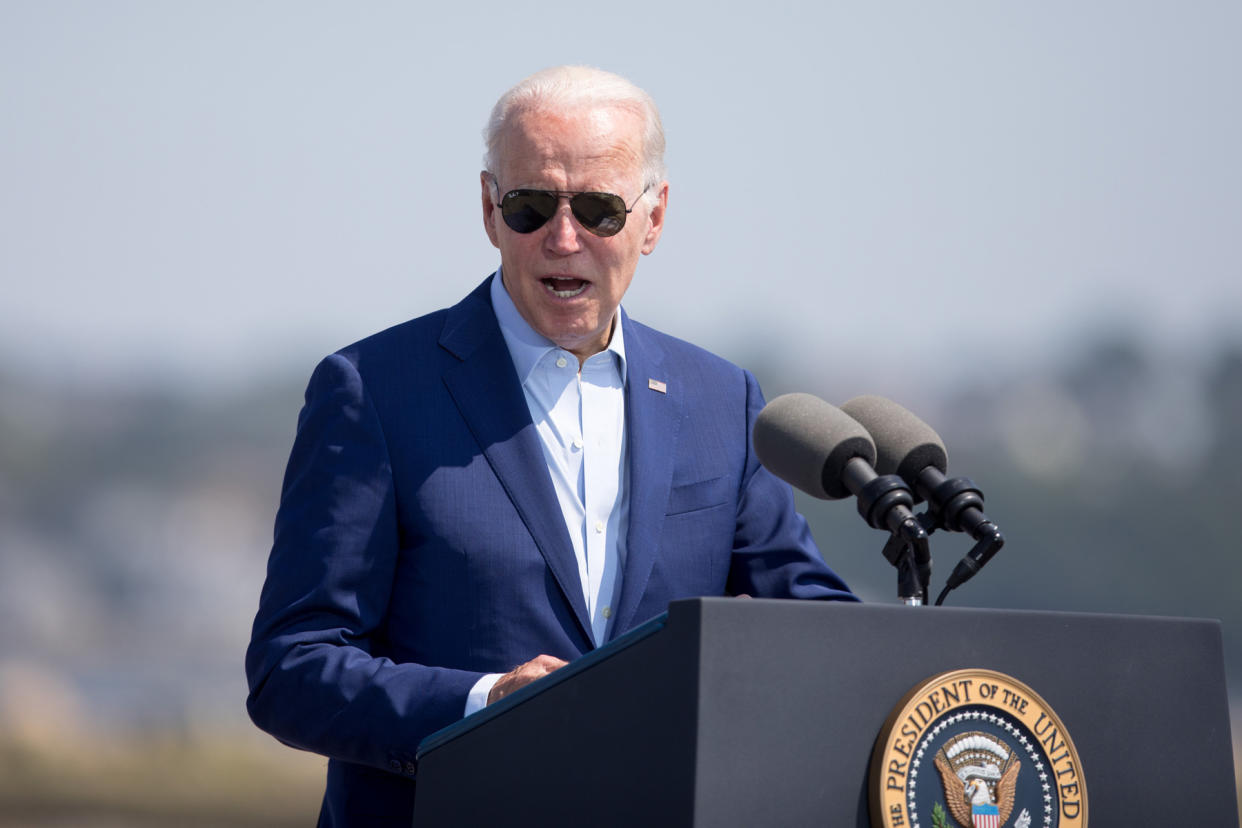 President Biden Addresses Tackling The Climate Crisis - Credit: Scott Eisen/Getty Images