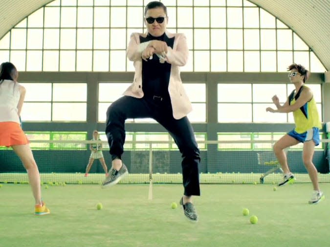 psy gangnam style dance