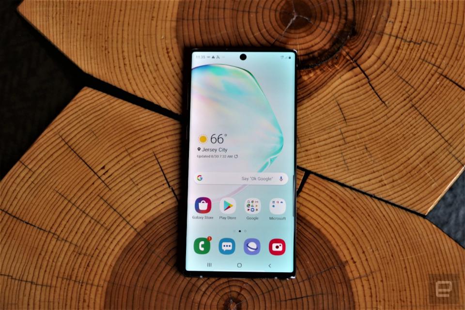 Samsung Galaxy Note 10 review

Cherlynn Low / Axget